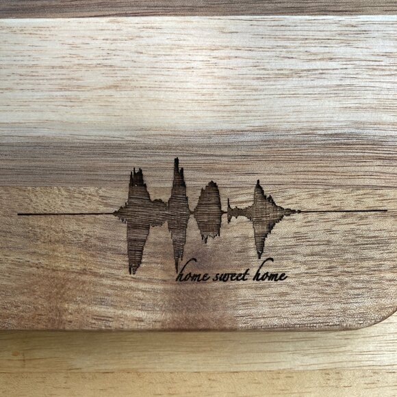 Home Sweet Home Soundwave Cutting Board - Picture 2 of 6